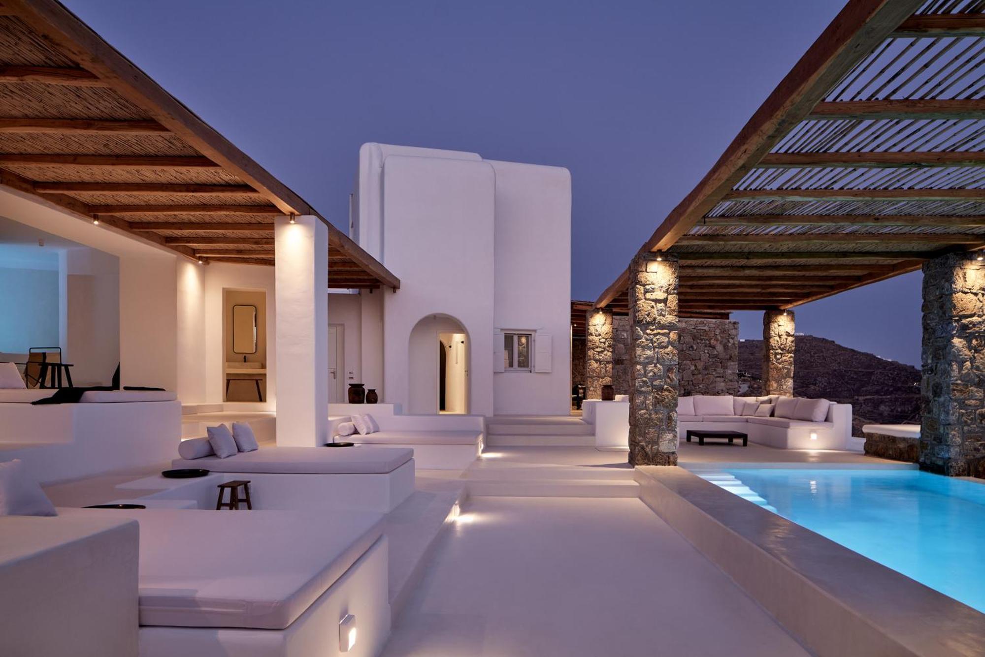 Villa La Piscine Mykonos Houlakia  Luaran gambar