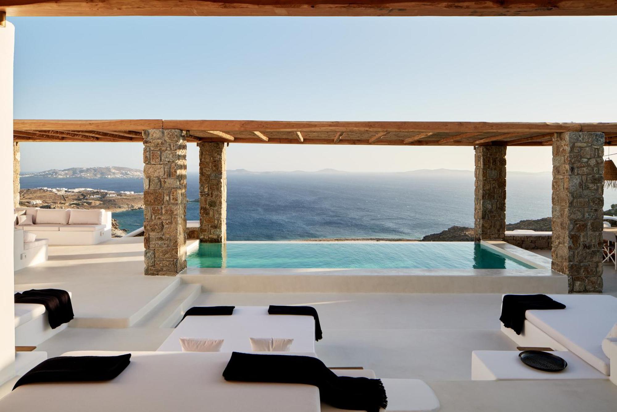 Villa La Piscine Mykonos Houlakia  Luaran gambar
