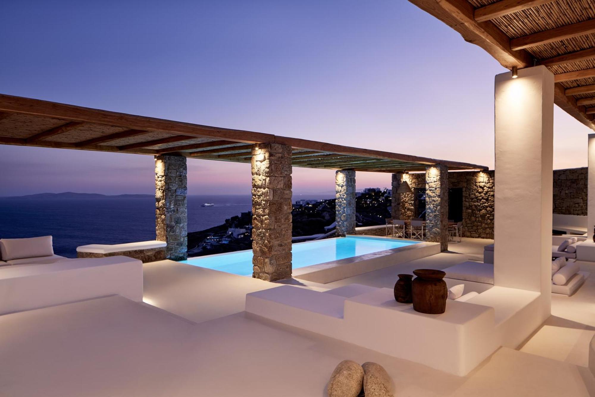 Villa La Piscine Mykonos Houlakia  Luaran gambar