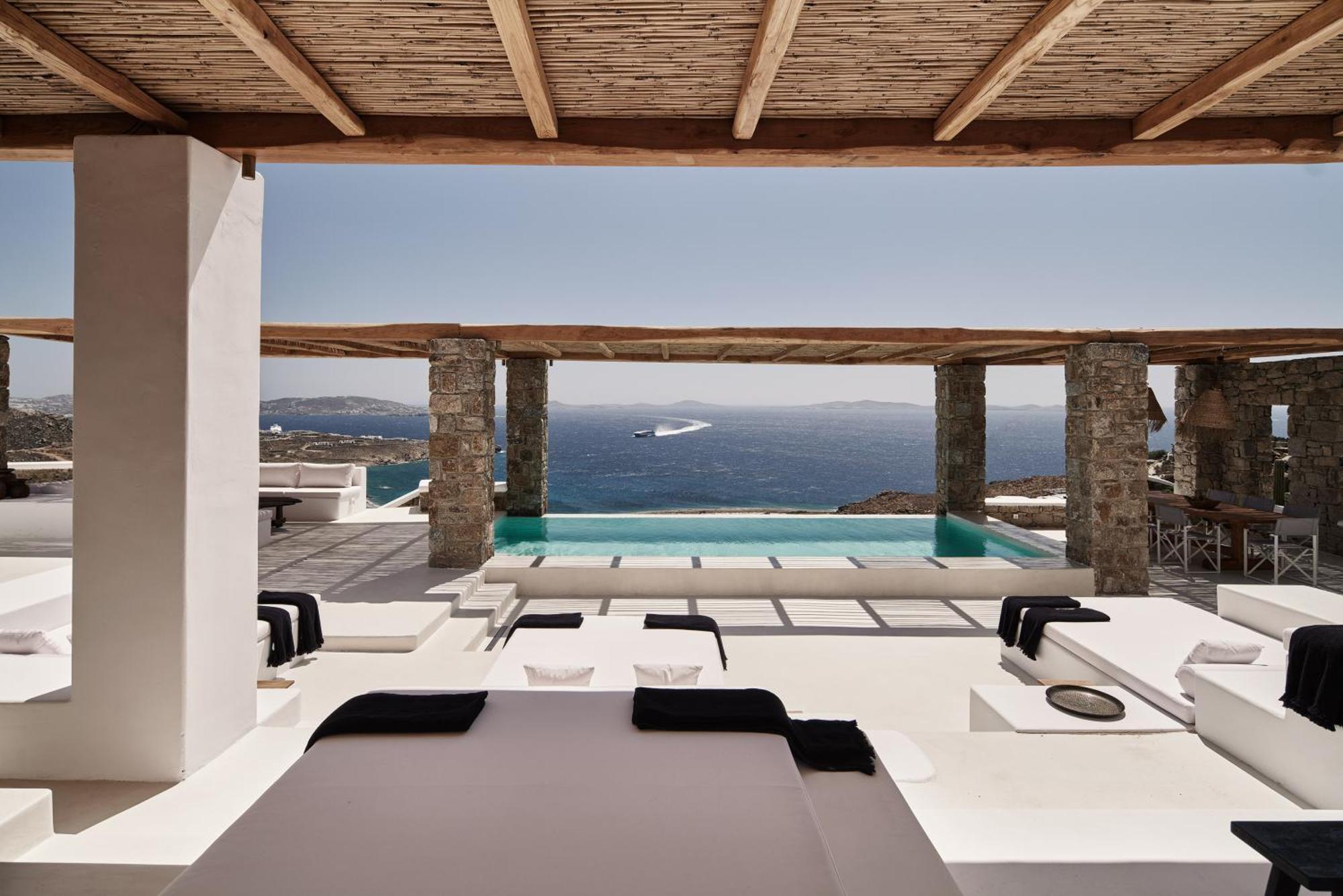 Villa La Piscine Mykonos Houlakia  Luaran gambar